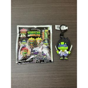Teenage Mutant Ninja Turtles x Naruto Bag Clip Keychain - Leo x Sasuke (B)